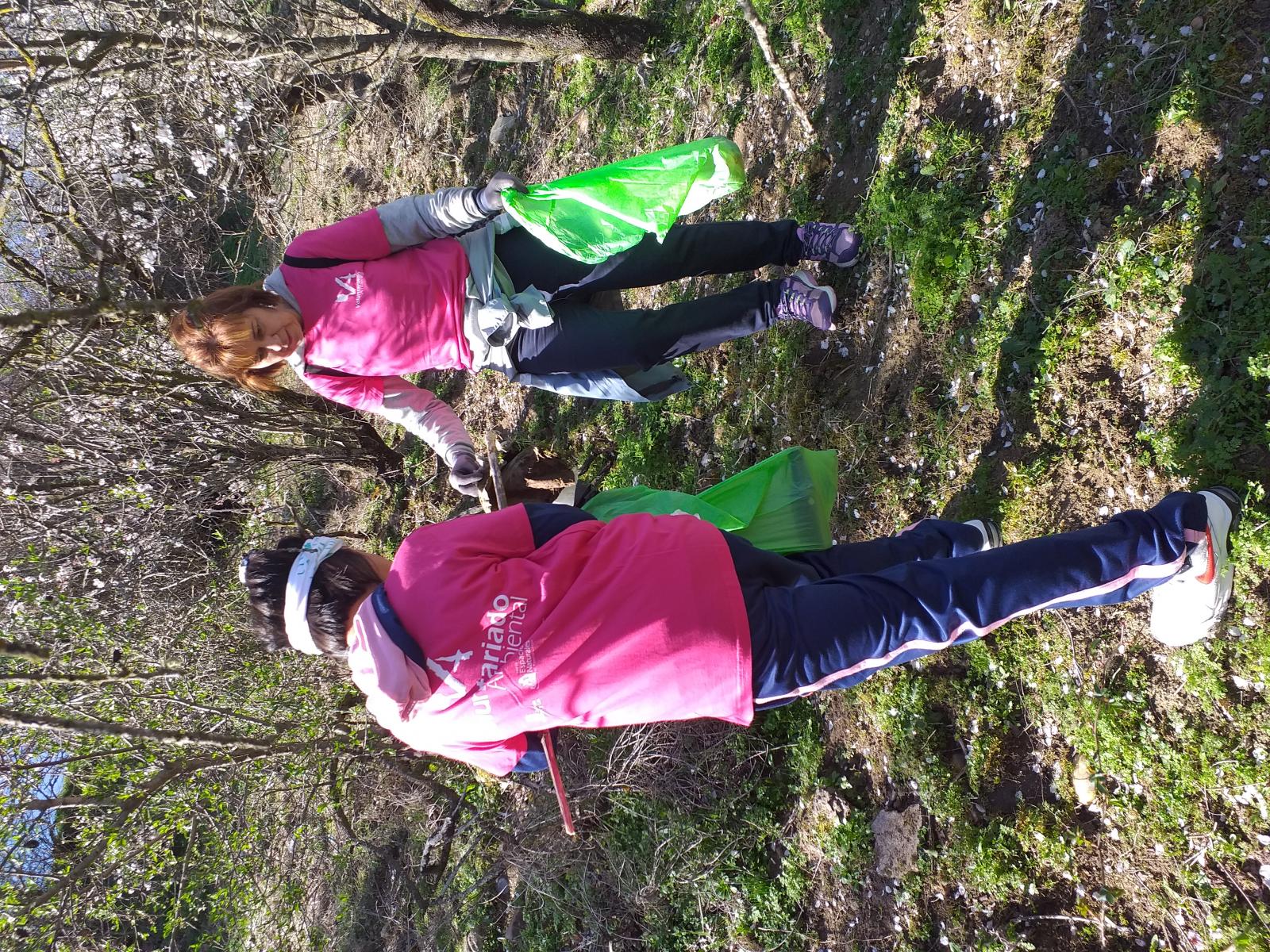 Voluntariado Ambiental. Recogida de basuraleza.