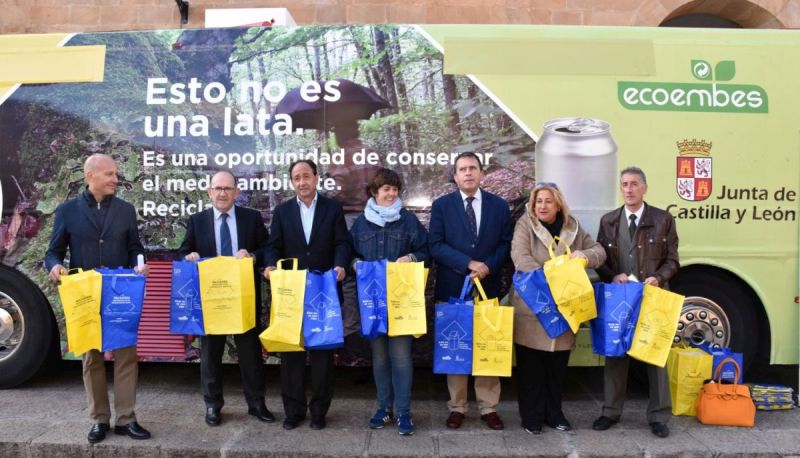 Soria recibe la campaña de sensibilización ambiental ‘Reciclar es una oportunidad