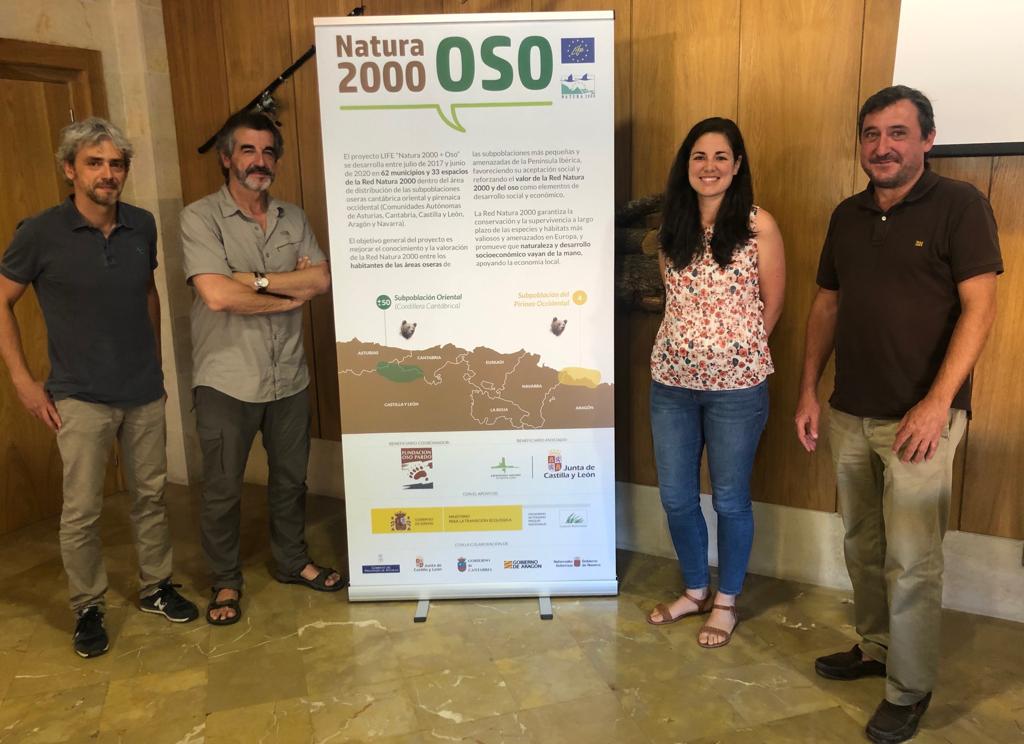 Empresarios turísticos de la Montaña Palentina reciben información sobre la Red Natura 2000 y el oso
