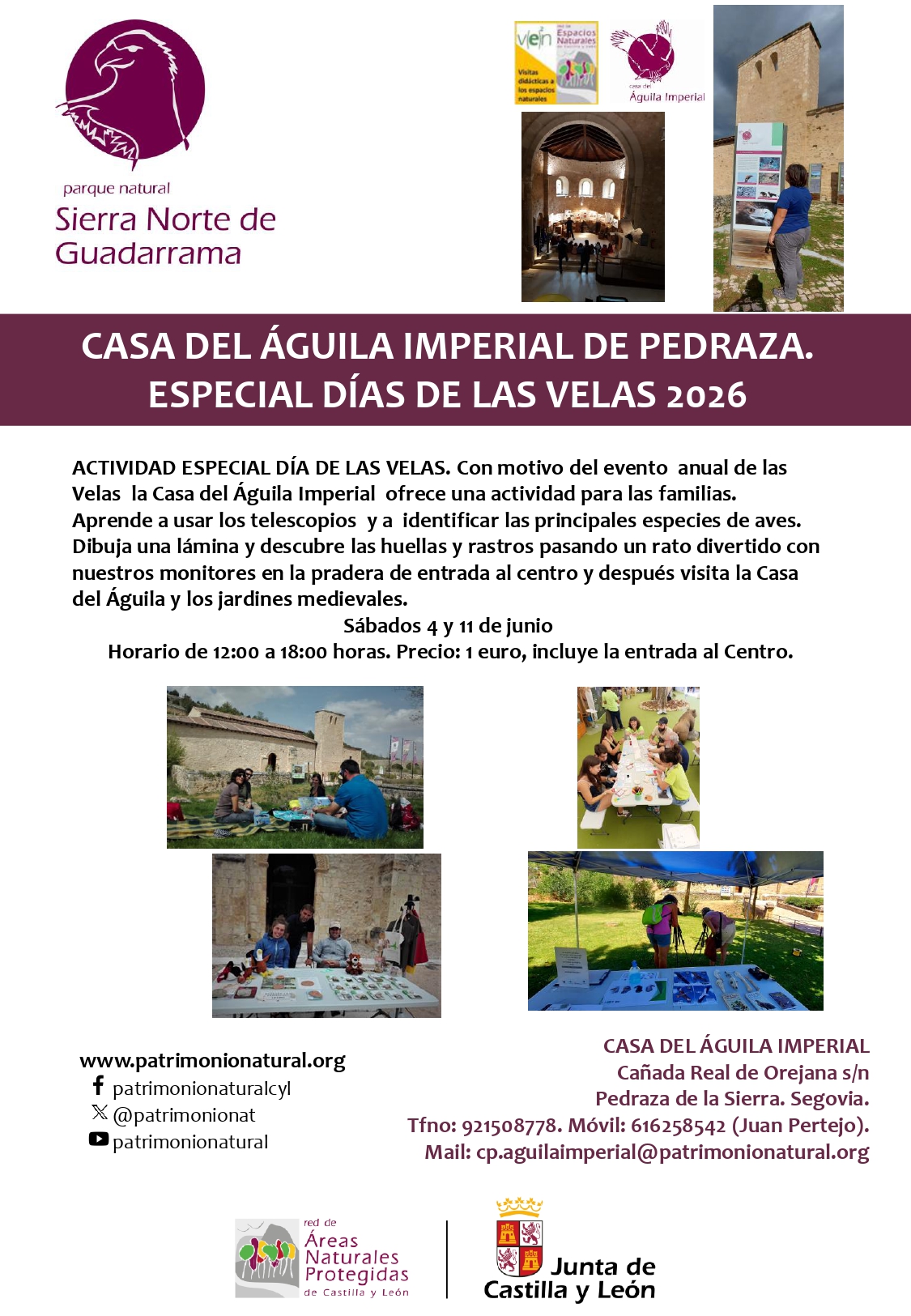 ACTIVIDAD ESPECIAL DIA DE LAS VELAS PEDRAZA