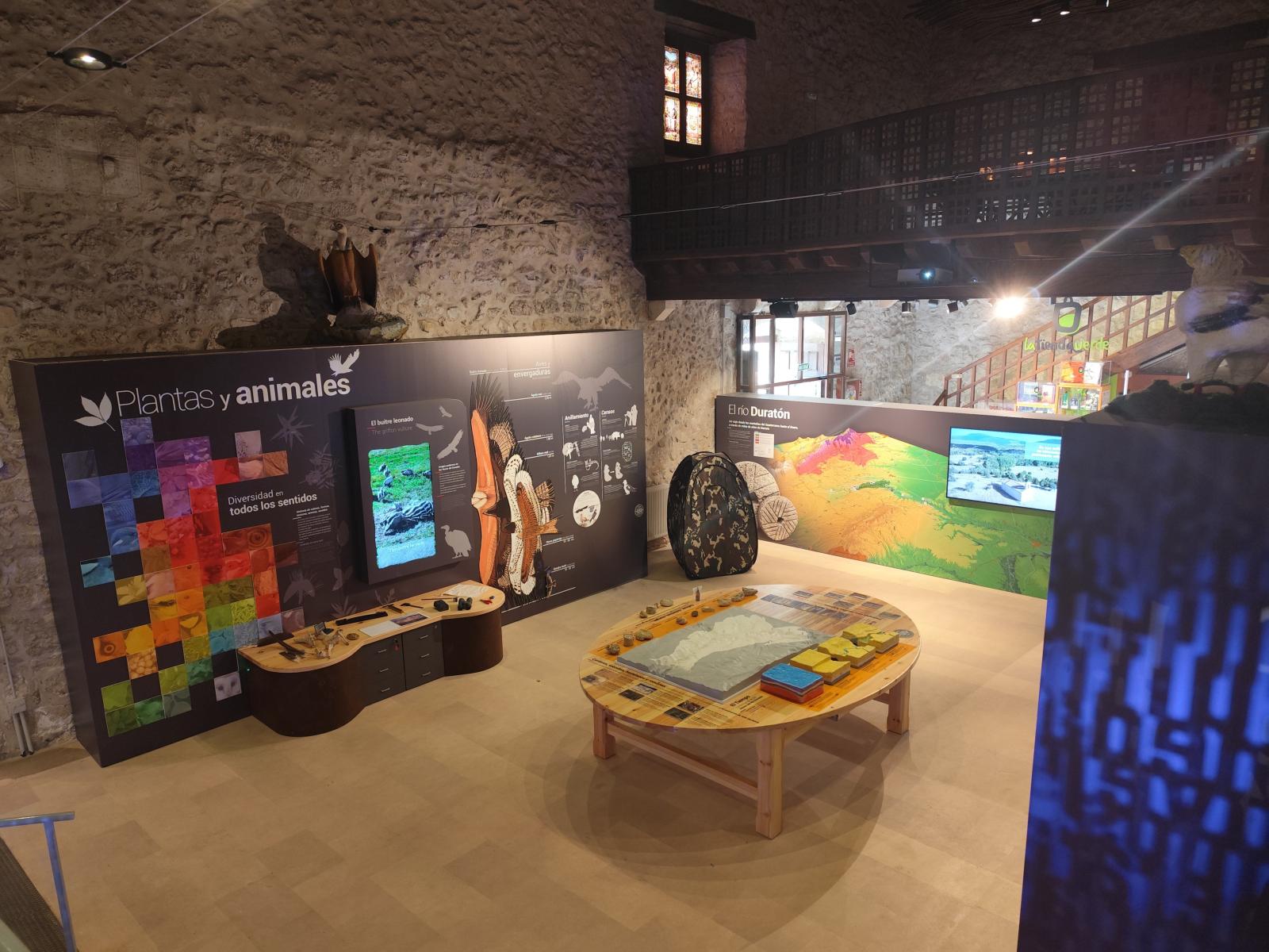 La Junta mejora y renueva la Casa del Parque ‘Hoces del Río Duratón’ (Segovia) con el proyecto expositivo ‘Naturaleza Sagrada’