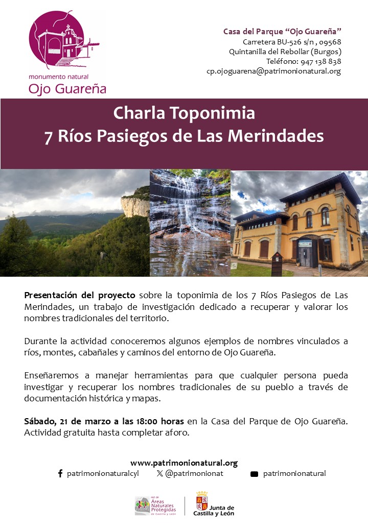 Charla sobre Toponimia