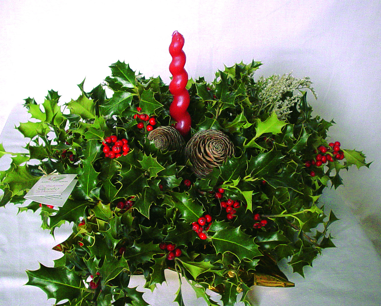 TALLER ELABORACIÓN DE CENTROS DE ACEBO