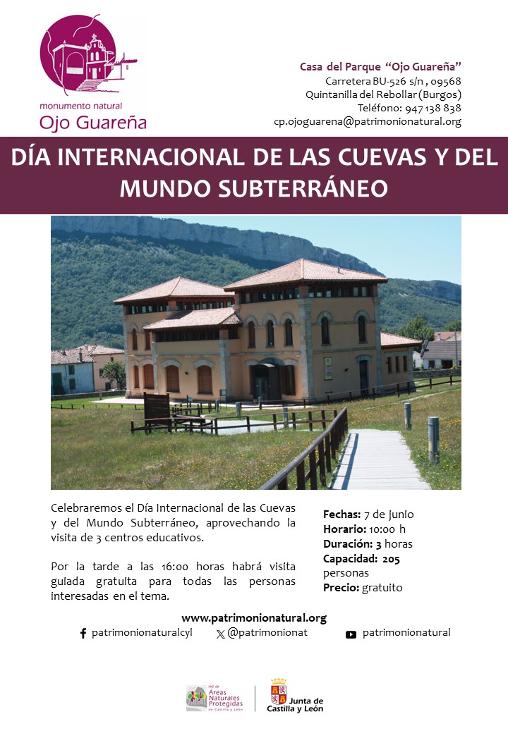 Celebración del Día Internacional de las Cuevas y del Mundo Subterráneo