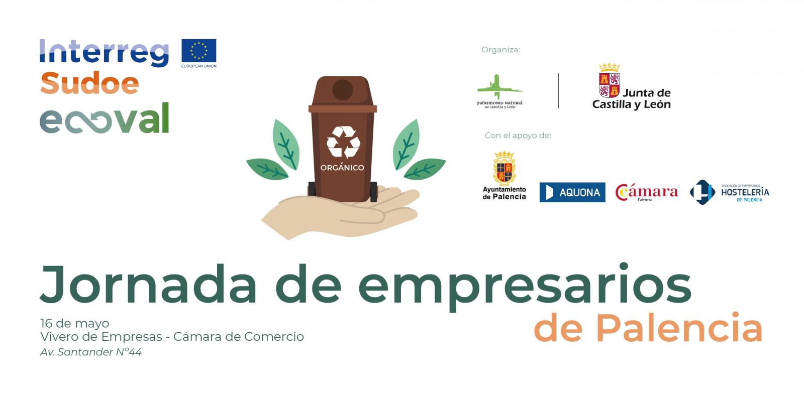 Los empresarios palentinos debaten el modelo de gestión de residuos que promueve ECOVAL