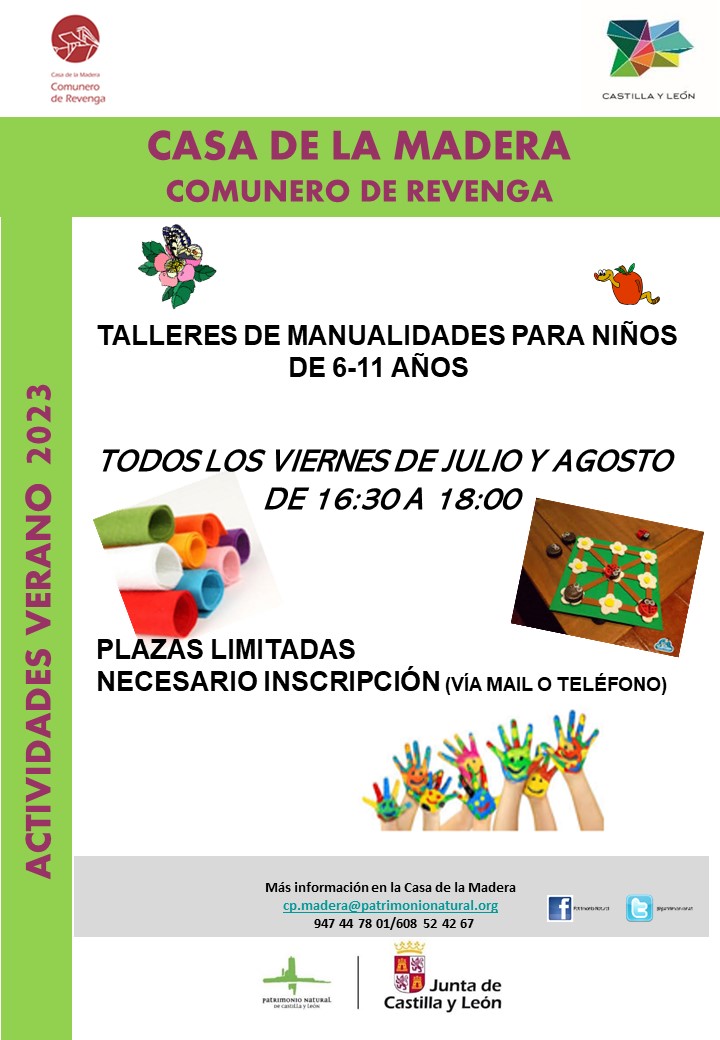 TALLERES DE MANUALIDADES PARA NIÑOS