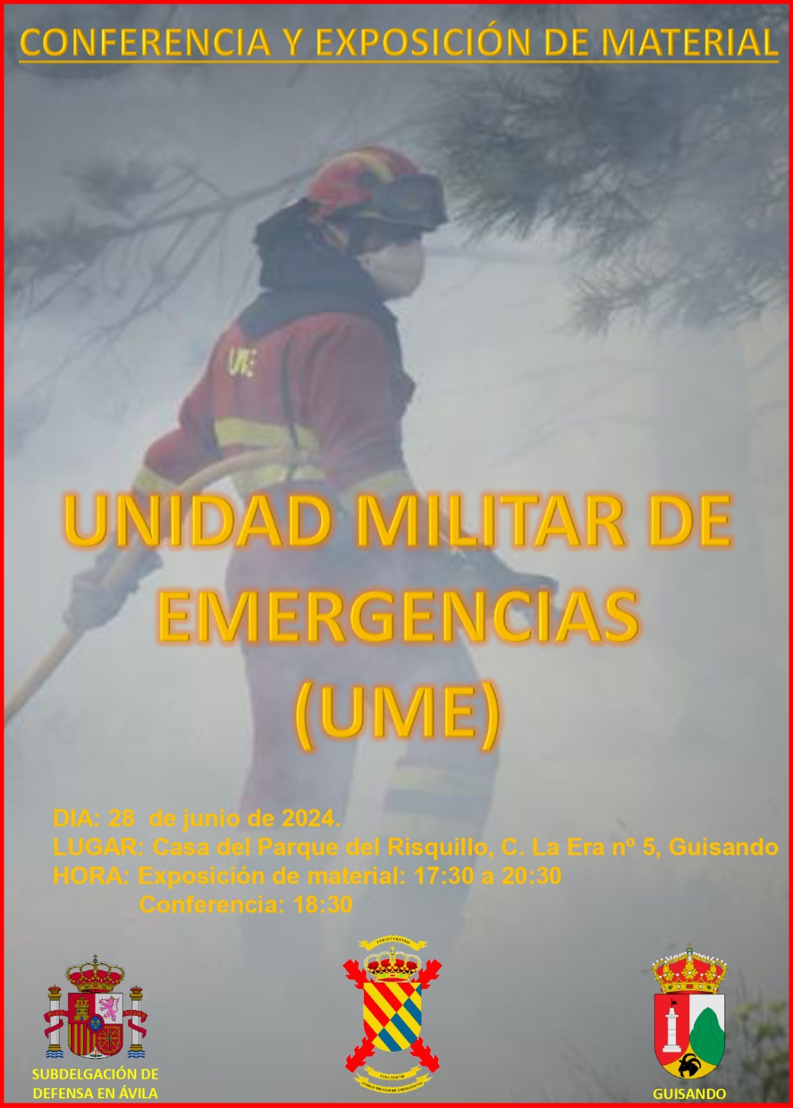 CONFERENCIA Y EXPOSICION DE MATERIAL UME