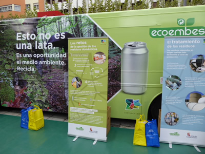 Campaña Reciclar es una oportunidad, puesta en marcha en León