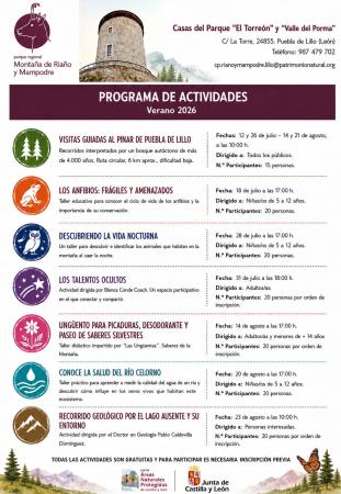 Programa de Actividades de Verano