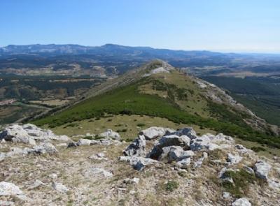 Subida interpretada al Pico Almonga