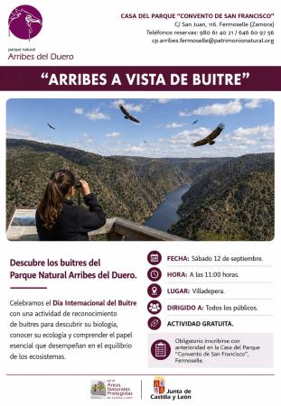 Arribes a vista de buitre
