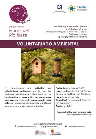 VOLUNTARIADO AMBIENTAL. 24 de enero