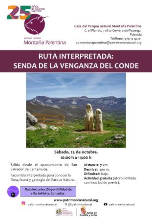 Ruta interpretada: Senda de la Venganza del Conde