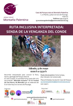 Ruta inclusiva interpretada: Senda Venganza del Conde