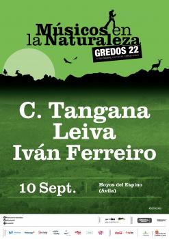 C. Tangana, Leiva e Iván Ferreiro actuarán el 10 de septiembre en la XV edición de Músicos en la Naturaleza