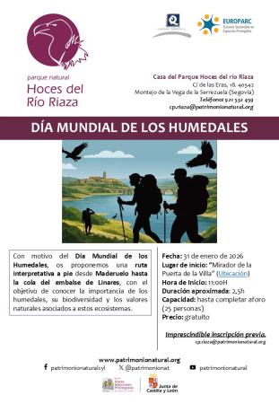 Día Mundial de los Humedales. Ruta Interpretativa.