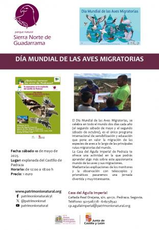 TALLER MEDIOAMBIENTAL DIA MUNDIAL DE LAS AVES MIGRATORIAS
