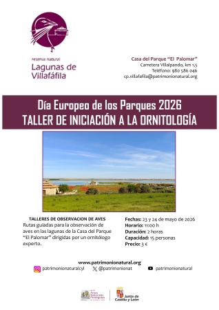 DÍA EUROPEO DE LOS PARQUES 2026 VILLAFAFILA