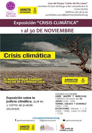EXPOSICION DIVULGATIVA CRISIS CLIMATICA