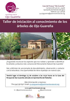Taller Identificación árboles Ojo Guareña