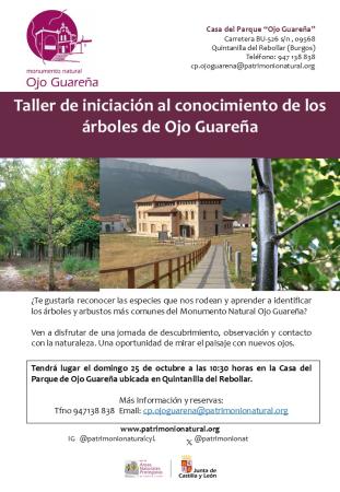 Taller Identificación árboles Ojo Guareña