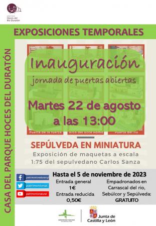 Inauguración exposición de maquetas