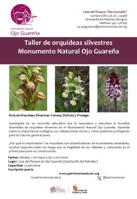Jornada Conocimiento Orquídeas Silvestres Ojo Guaerña