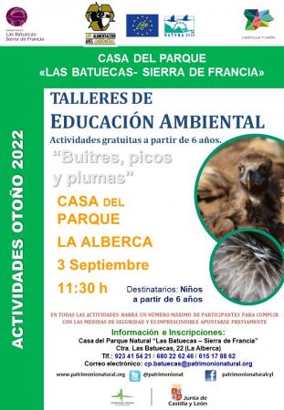 Taller Buitres. picos y plumas