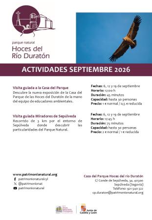 Actividades de septiembre