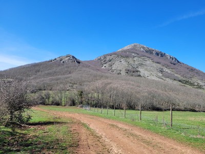 Subida interpretada al Pico Almonga