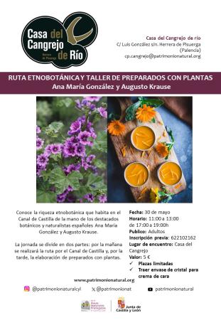 Ruta etnobotánica y taller de preparados con plantas
