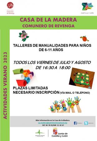 TALLERES DE MANUALIDADES PARA NIÑOS