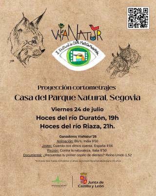 VíaNatur 2026: Cine y Naturaleza en las Hoces del Río Riaza