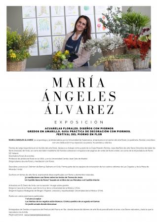 Exposición Acuarelas florales.
