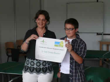 El Concurso “Respeta tu entorno” premia a Izan Costa de Villaverde de la Abadía (León)