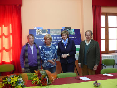 Firma del Convenio de Colaboración con el Grupo Siro (Cevico - Navero -Palencia)
