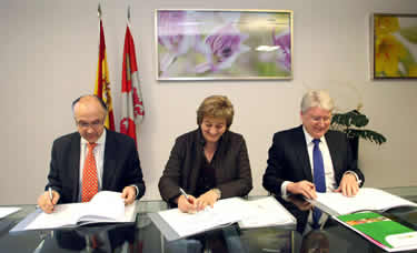 La Fundación Patrimonio Natural, la Diputación de Valladolid y Grupo El Árbol firman el V(E)²N al PRAE