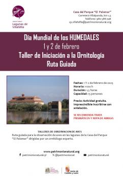 Actividades Día de los humedales 2025 en Villafáfila