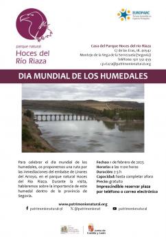 Actividades Día de los humedales 2025 en las Hoces del Riaza