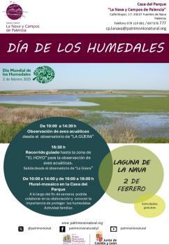 Actividades Día de los humedales 2025 en La Nava