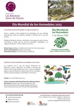 Actividades Día de los humedales 2025 en Las Batuecas